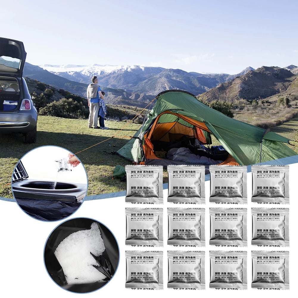 Eco Absorbent Chemical Gel for Camping Portable Toilets