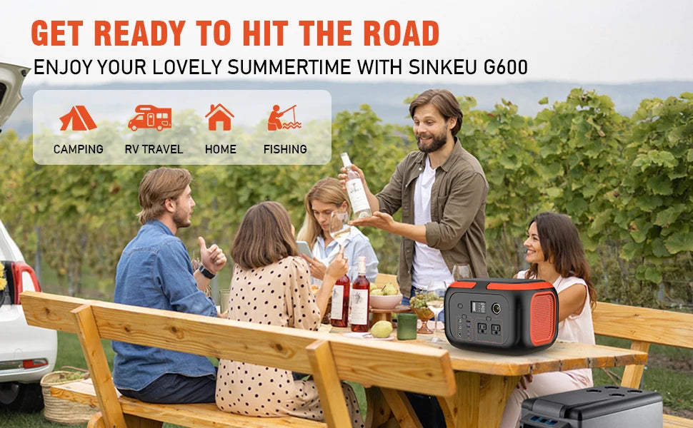 600W/300W/200W/120W Portable Power Station