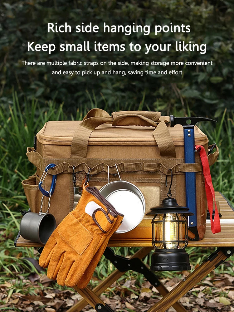 30L Camping Cooking Utensil Organizer