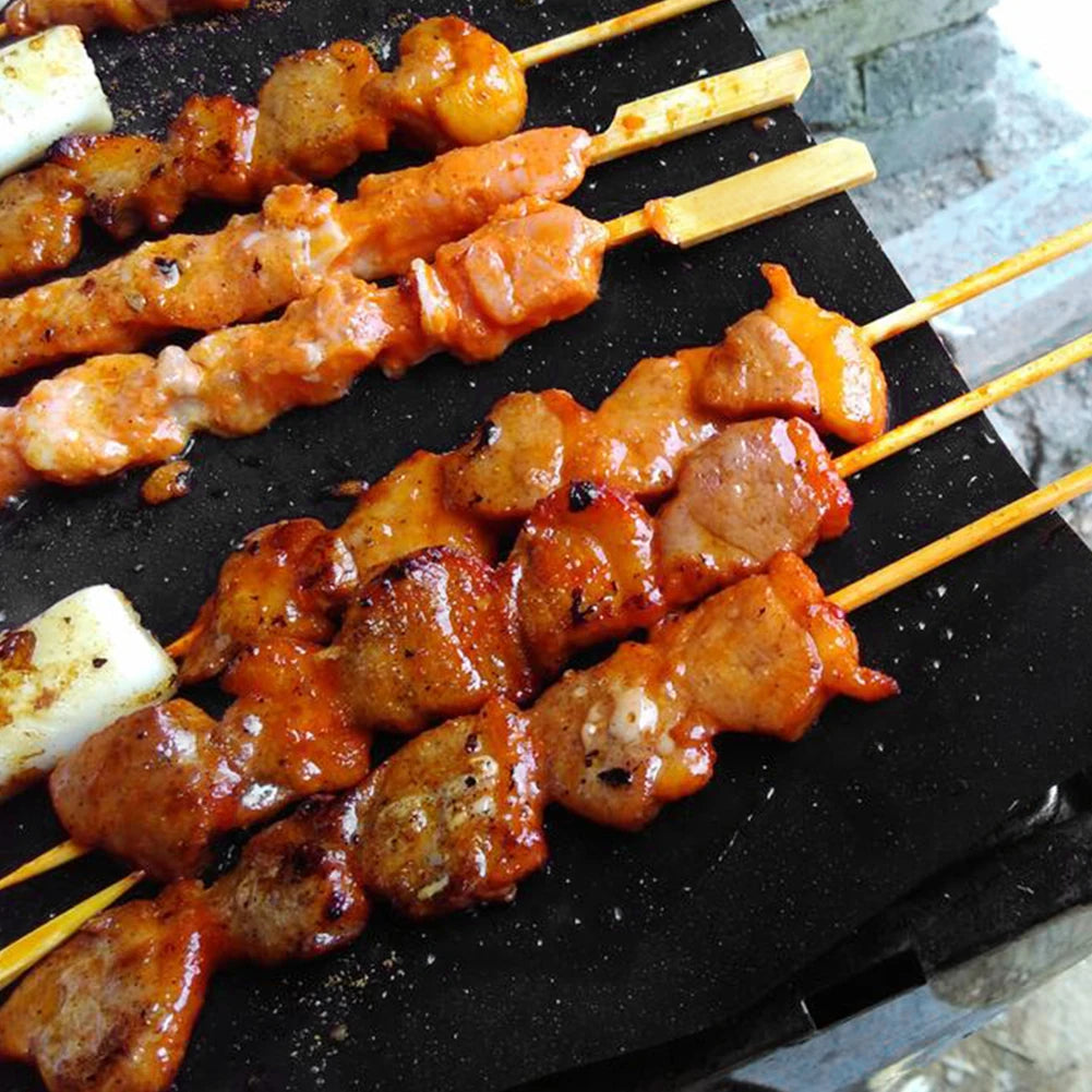 5, 8, or 10 pcs Reusable Non-stick BBQ Grill Mat