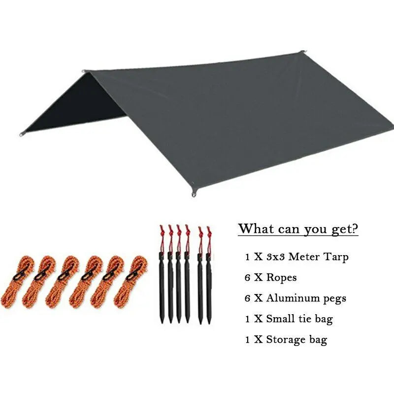 10x10FT Sun Shelter Ultralight Awning
