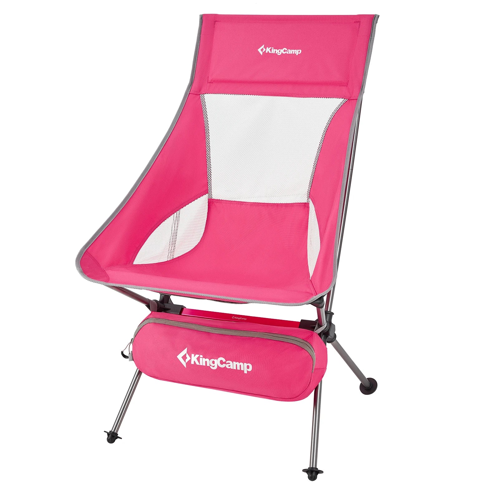 Folding Camping Chair with storage bags.