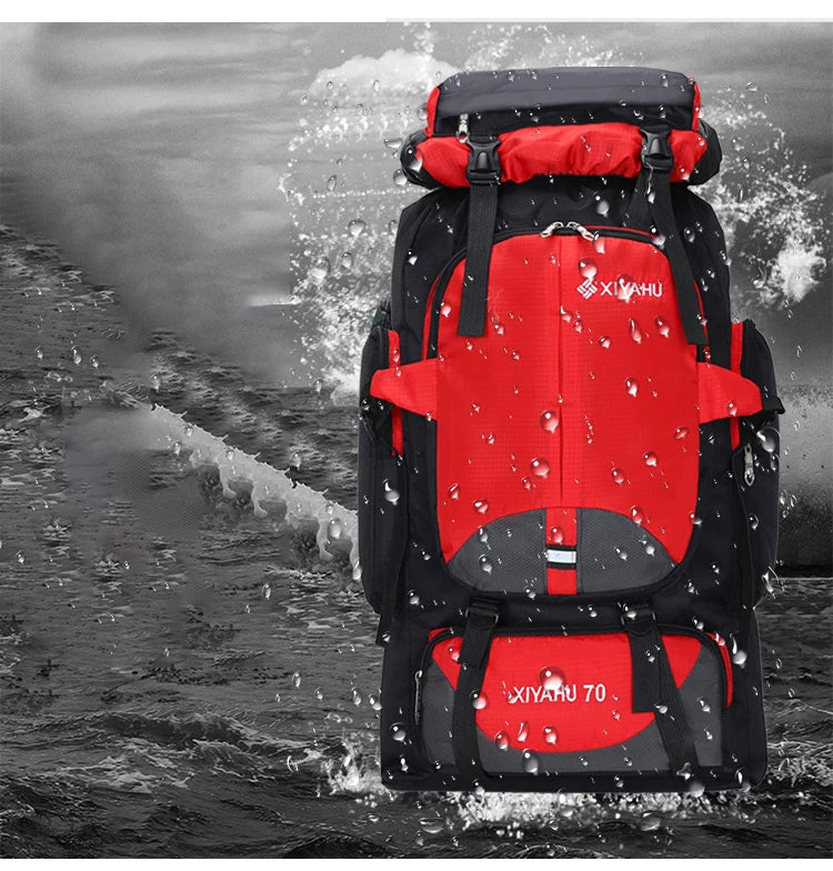 70L High Capacity Hiking And Mountaineering Backpack