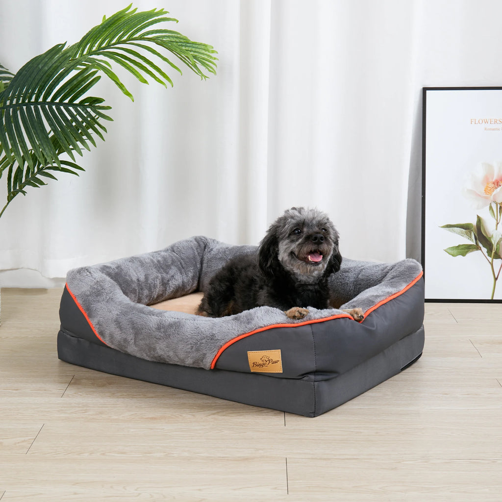 2XL Super Soft Orthopedic Foam Cotton Pet Bed with Removable Cover