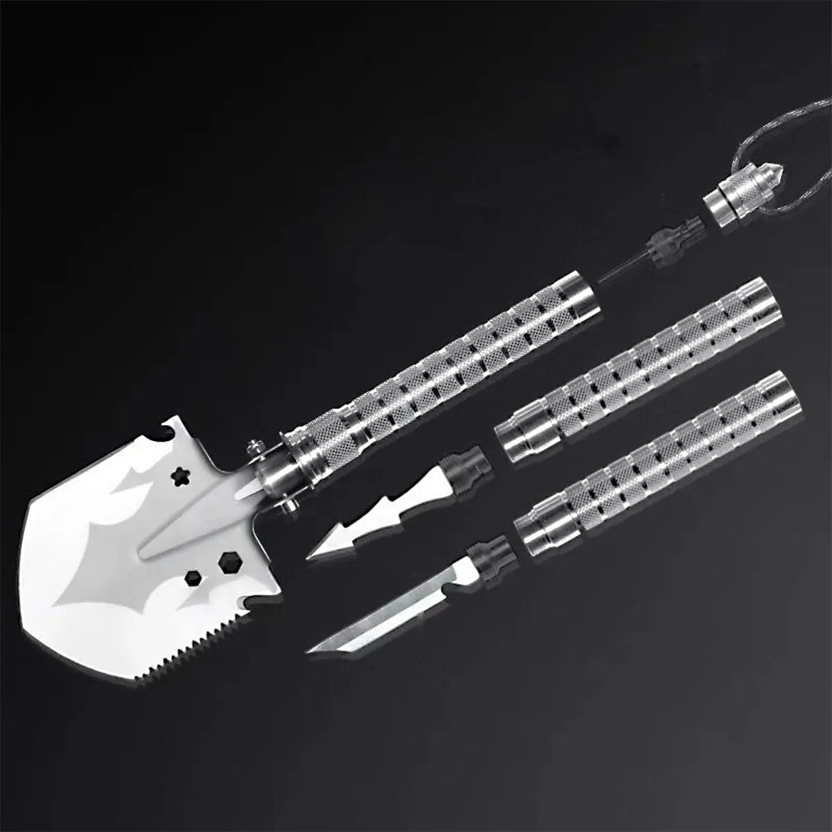 Multi Functional Detachable Foldable Shovel