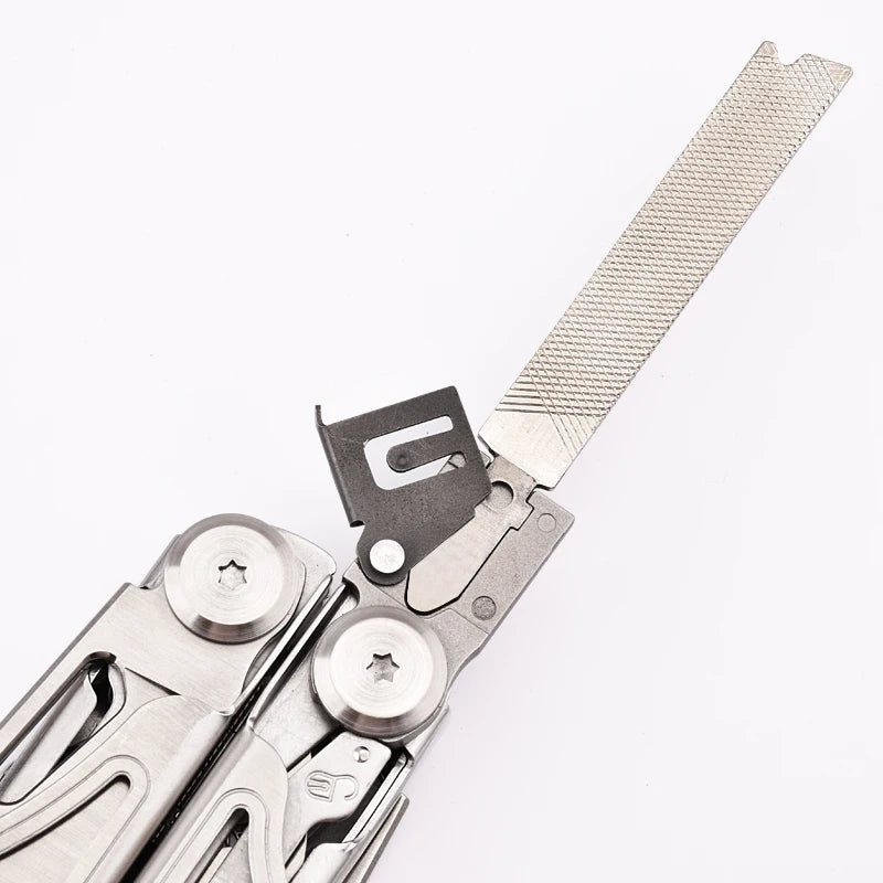 Multi tool with case and replaceable parts