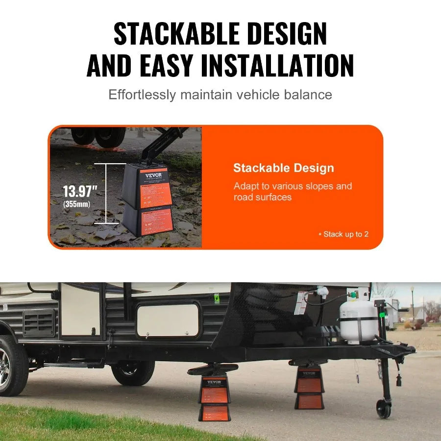 Trailer Jack Block 6000 lbs Capacity per Block