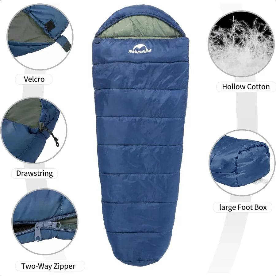 Mummy Backpacking Sleeping Bag 0 Degree