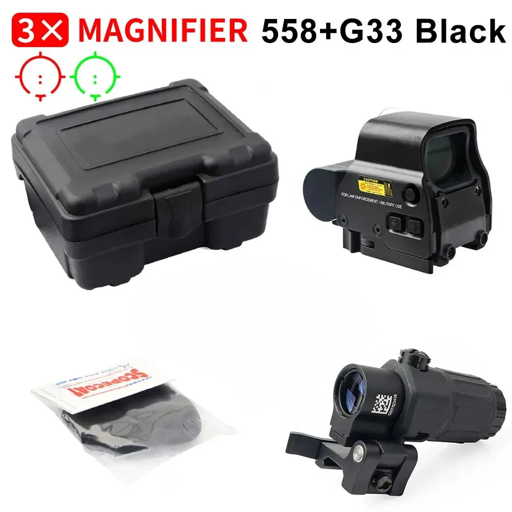 558+G33 Holographic Reflex Sight Red Dot