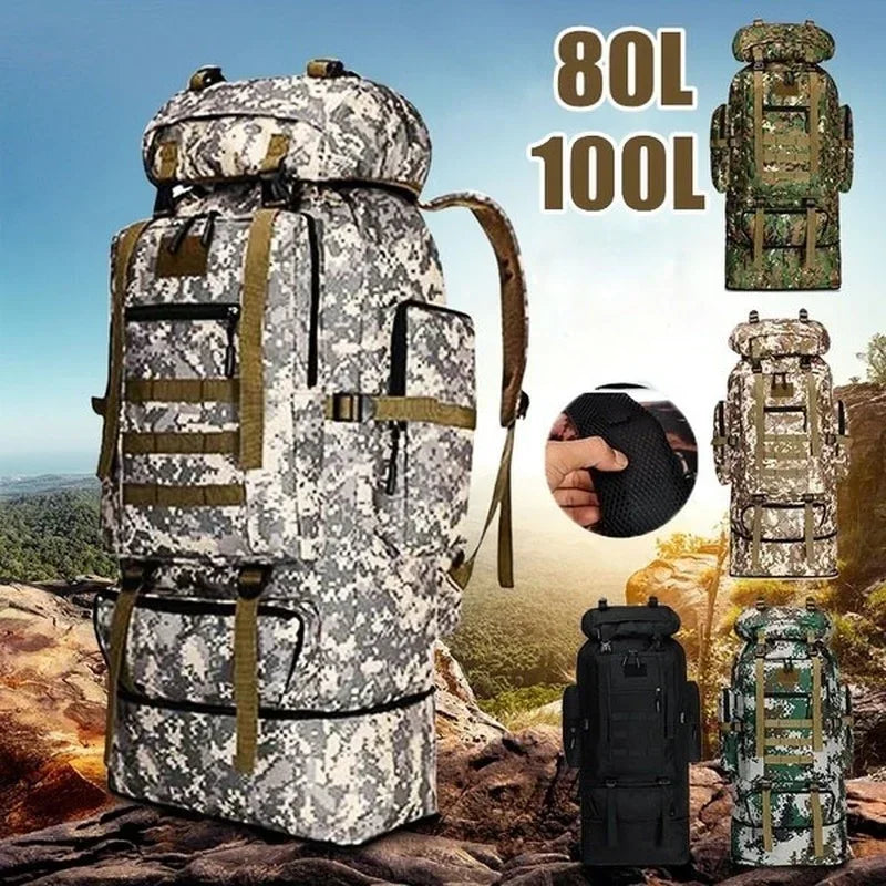 80L/100L Mountaineering Bag
