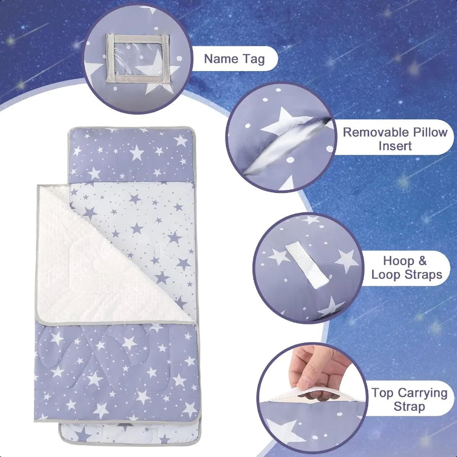 Toddler Star covered Nap Mat