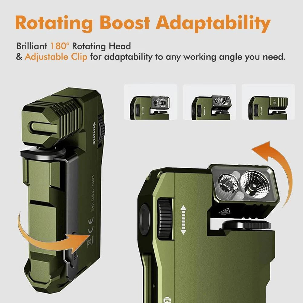 Pocket Sized Rechargeable Flashlight