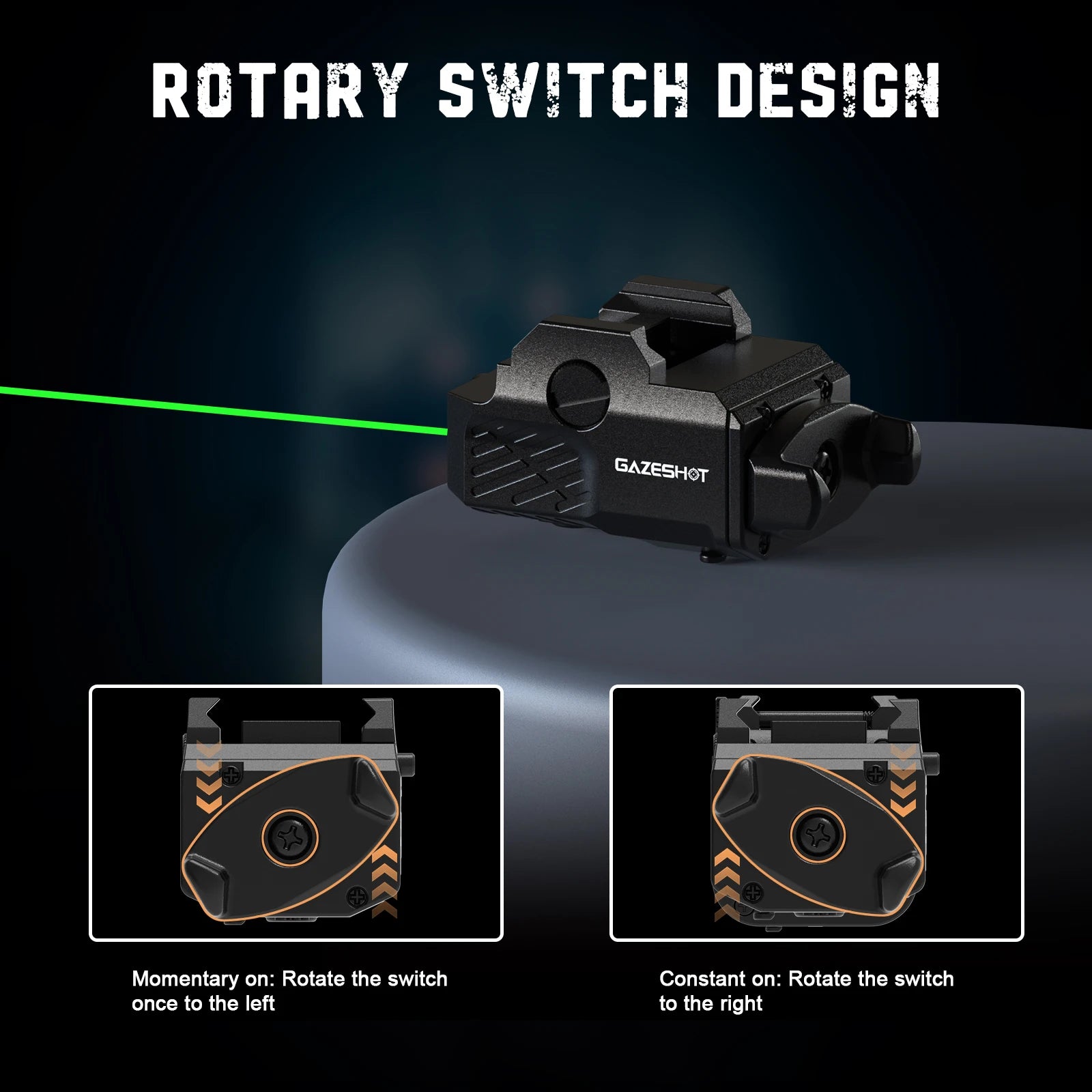 Blue Laser Sight Compatible with Picatinny Rail