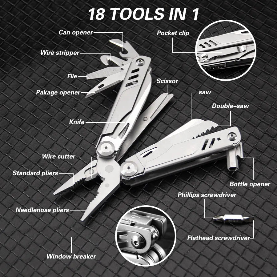 Multi functional Tactical Pliers Survival Tool