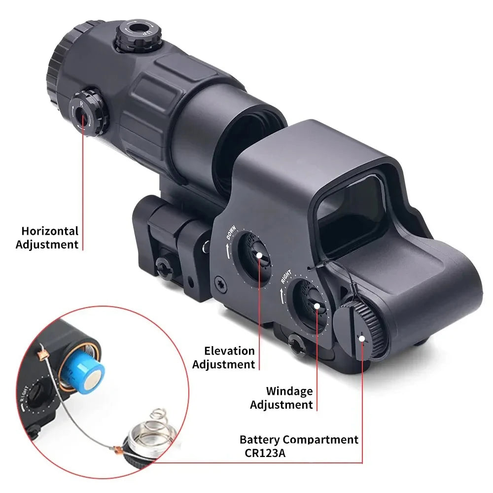 558+G33 Holographic Reflex Sight Red Dot