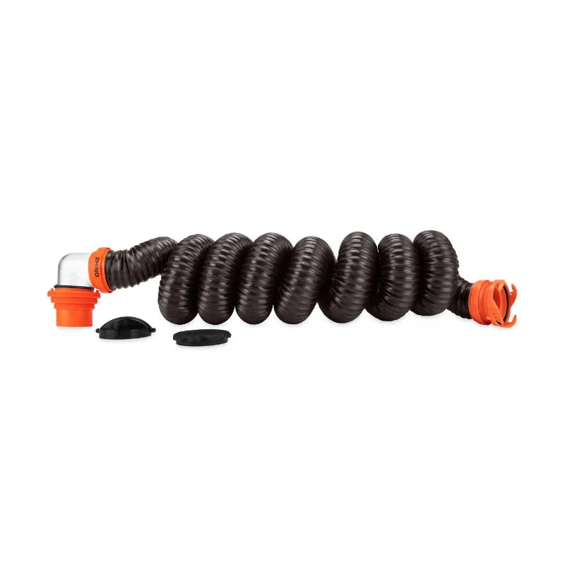 RhinoFLEX 15-Foot RV Sewer Hose Kit