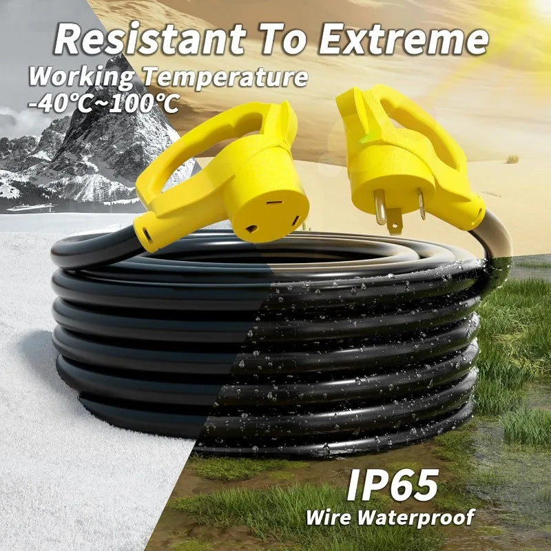 50 FT 30 Amp RV Extension Cord