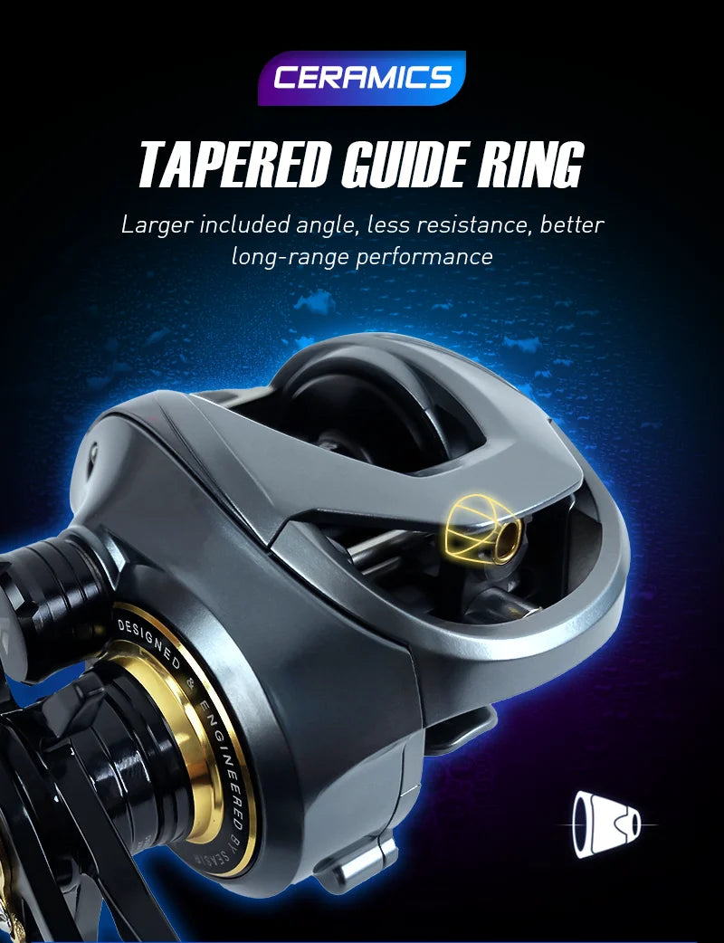 Baitcasting Reel 7.3:1 HS Gear Ratio