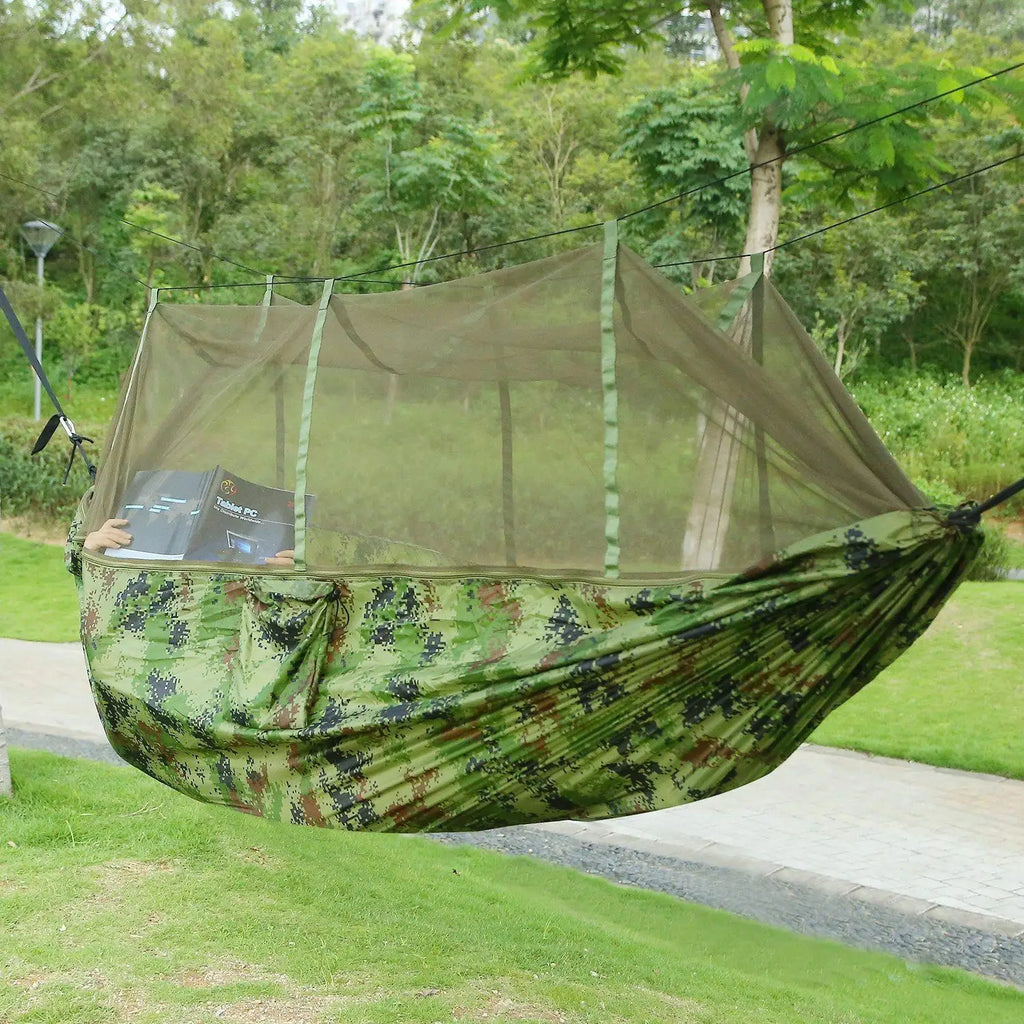 Portable Double Camping Hammock