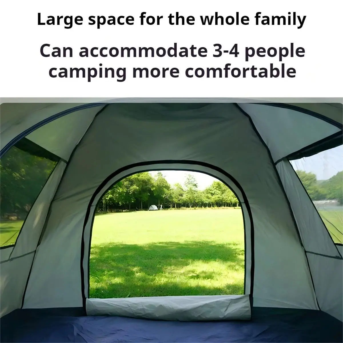 "Outdoor Shelter" Sunshade Two door Two window Tent