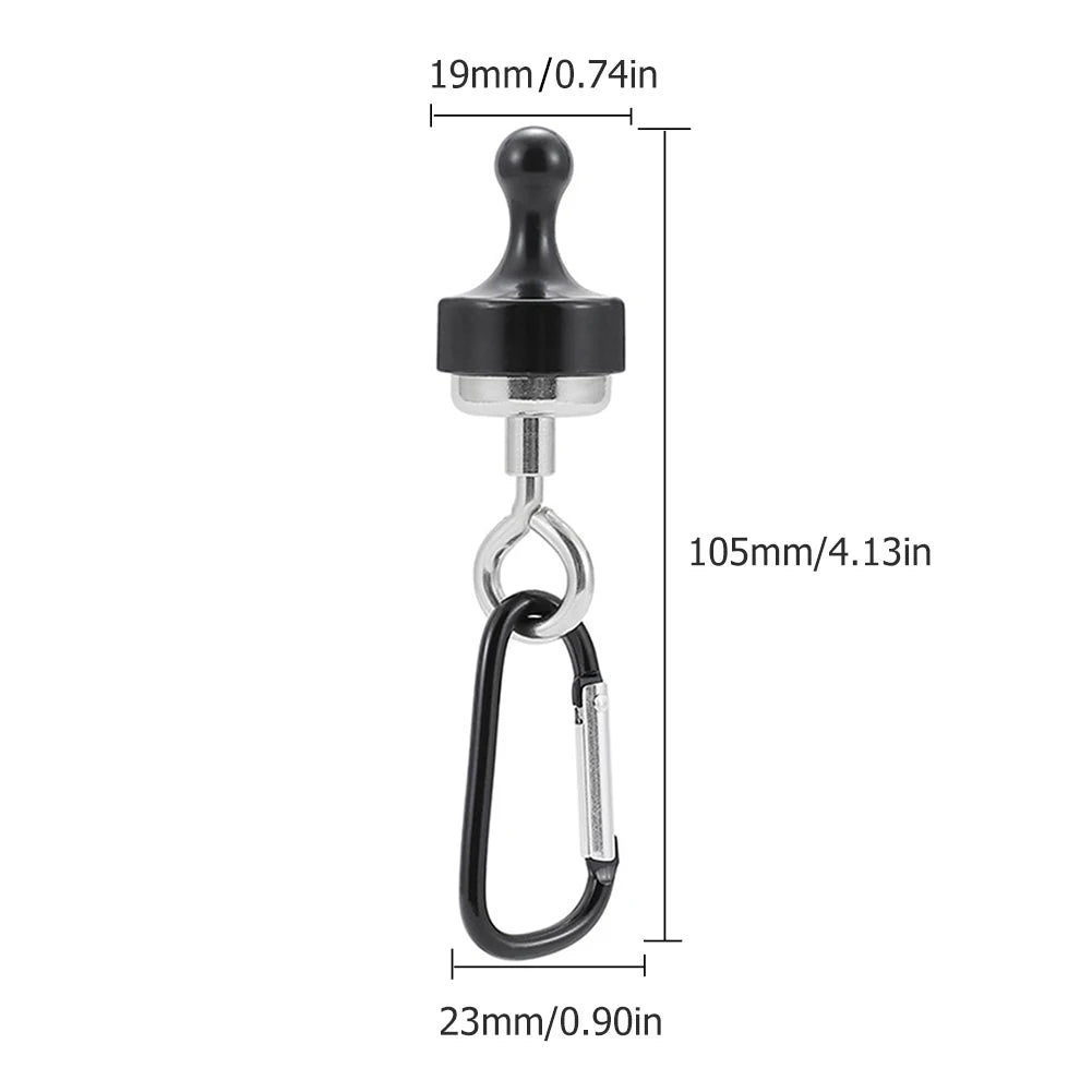 Magnetic Lanyard Hooks for Hiking, Camping, Climbing, and Picnicking