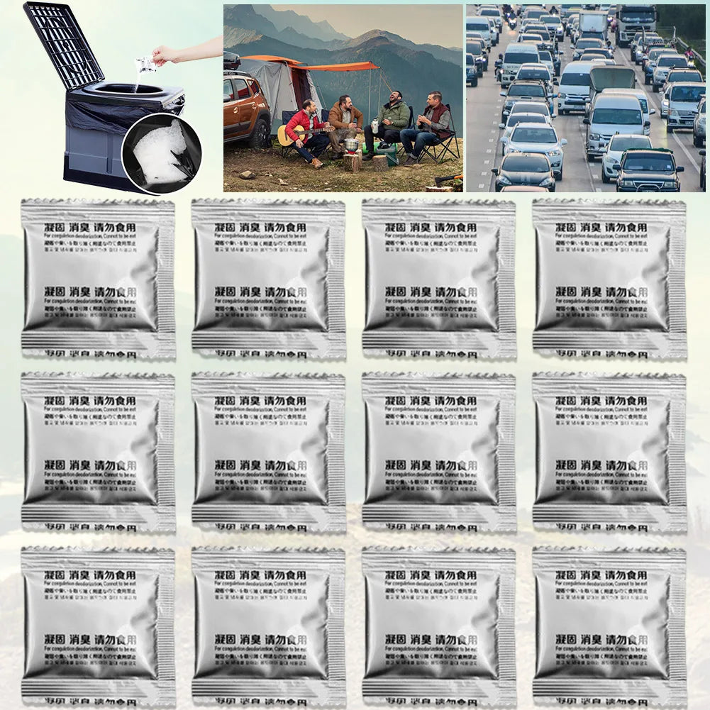 Eco Absorbent Chemical Gel for Camping Portable Toilets