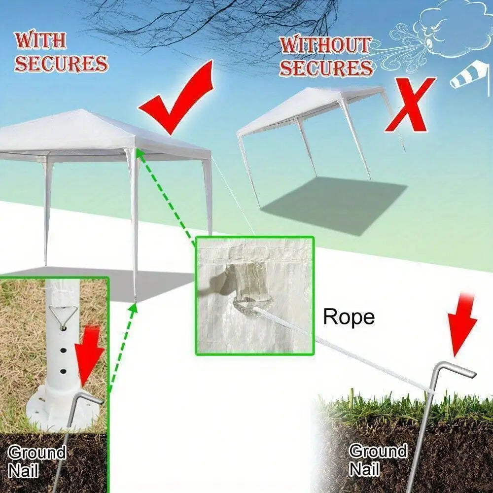 10'x10' Party Canopy Tent Outdoor Gazebo