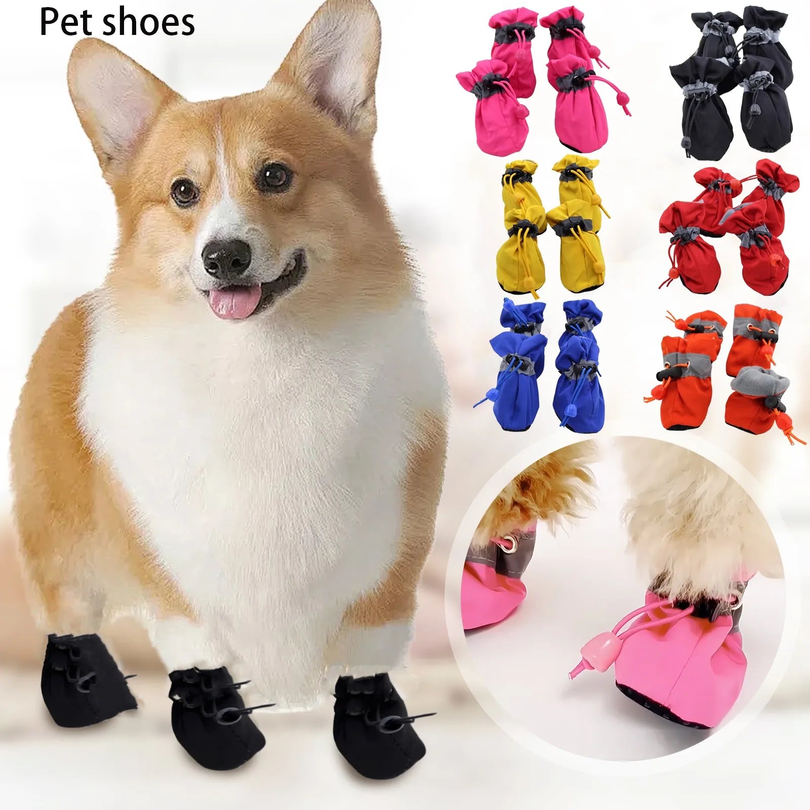 Dog Shoes That don't fall off