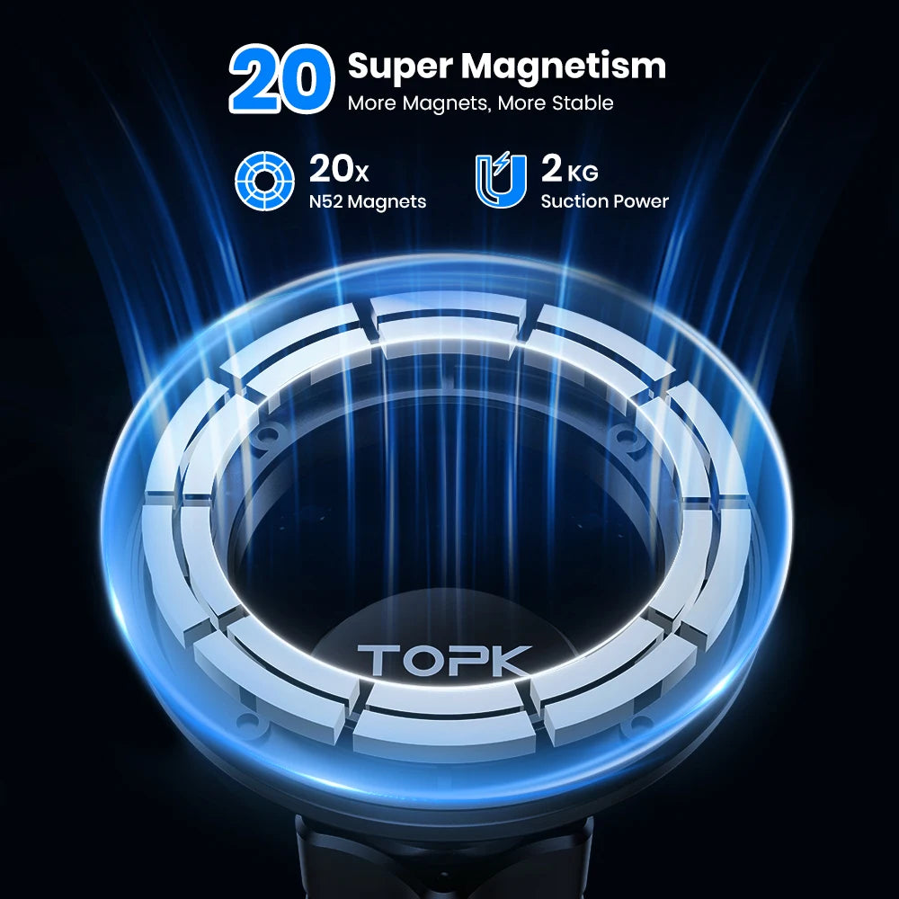 Mag-Safe Phone Holder Magnetic Car Mount, Air Vent