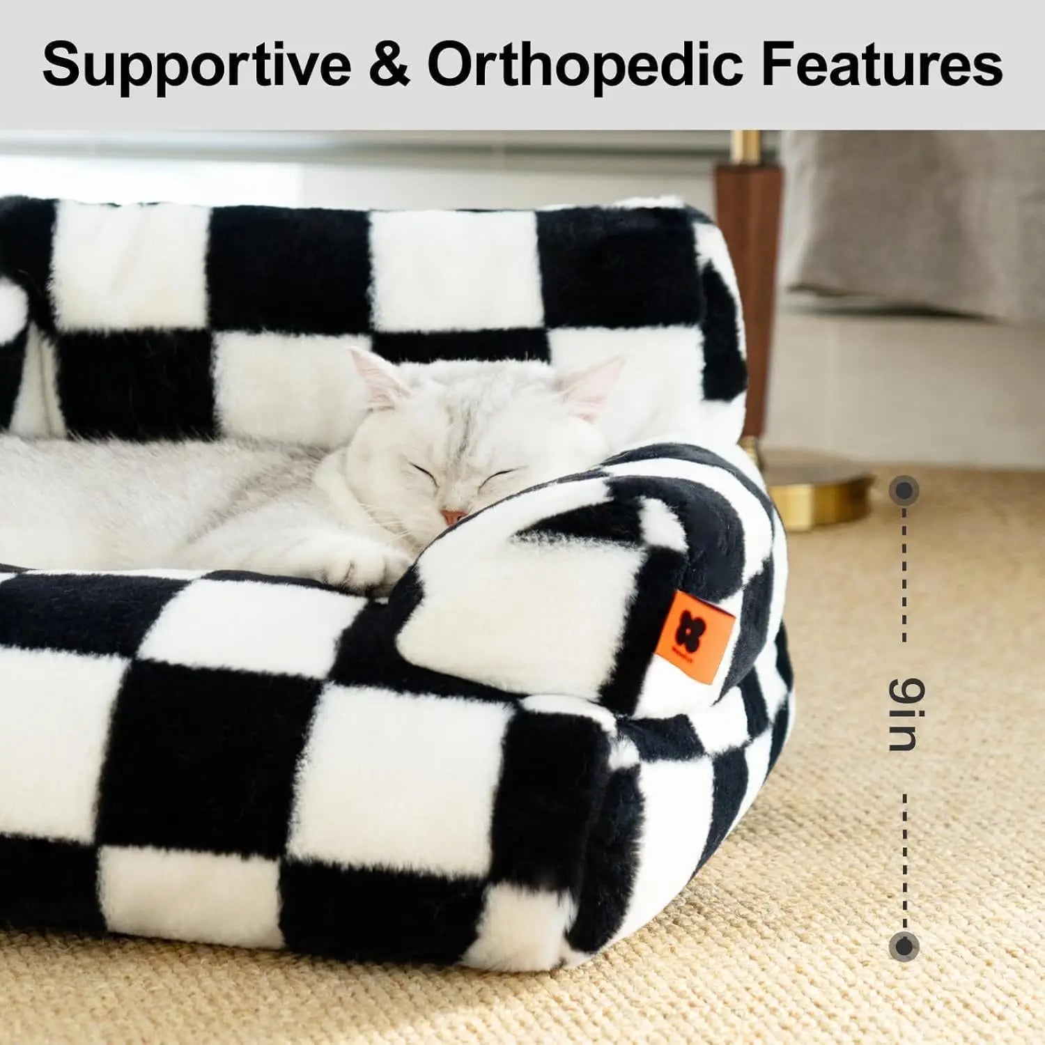 Pet Couch Bed 26×19×13 Inch Washable