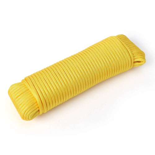 100 Feet 550lbs Paracord, Yellow