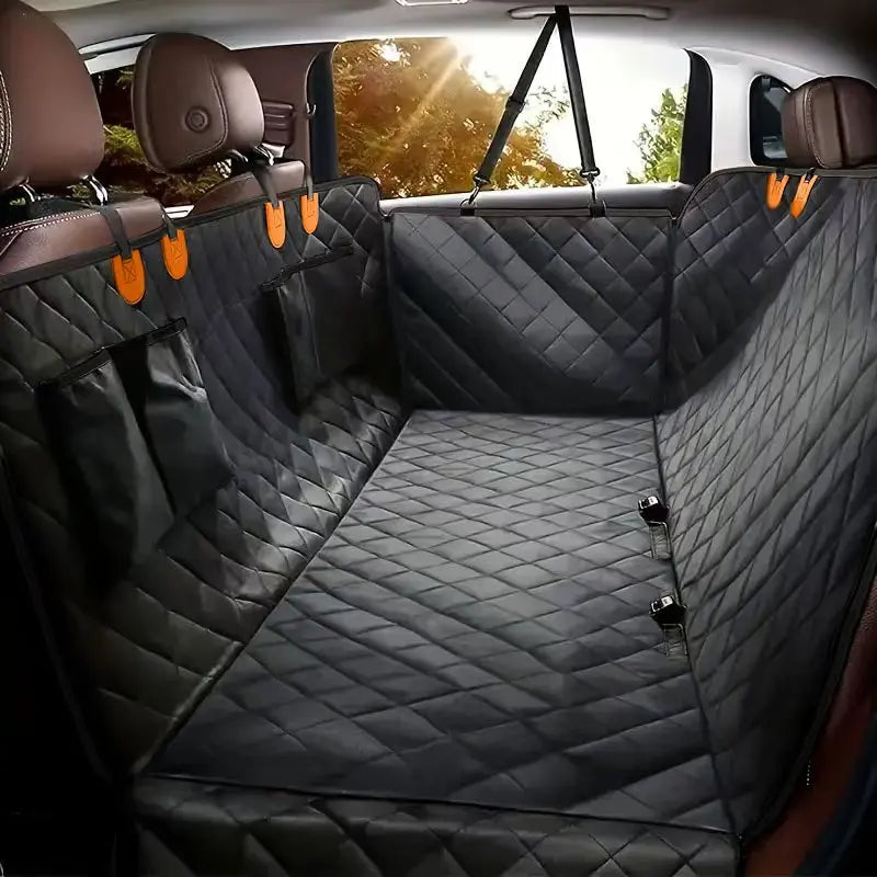 Dog Car Seat Cover 100% Waterproof, Scratch Proof, Nonslip.