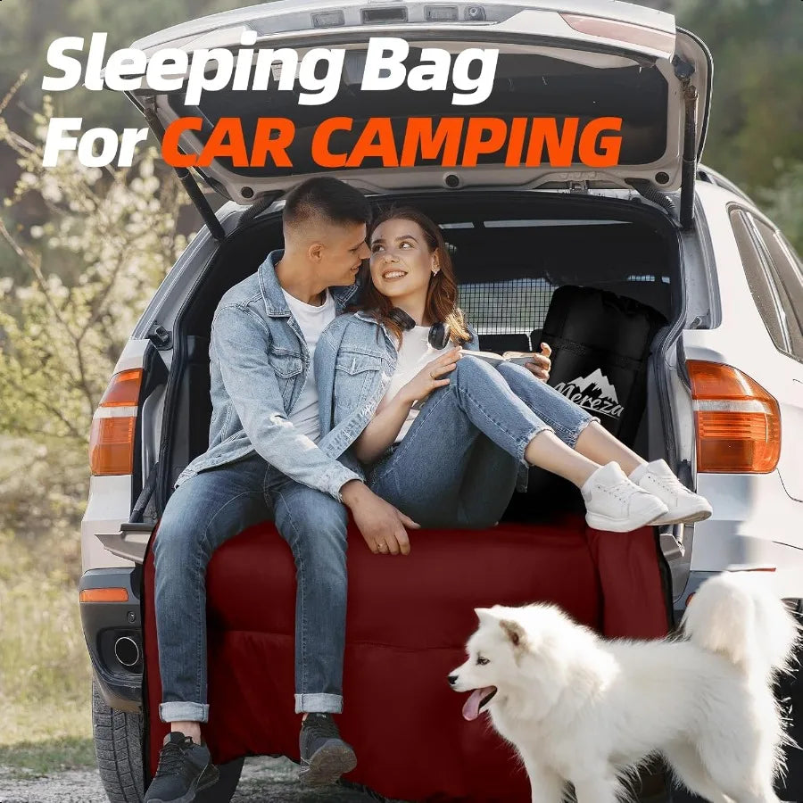Double Sleeping Bag with Pillows