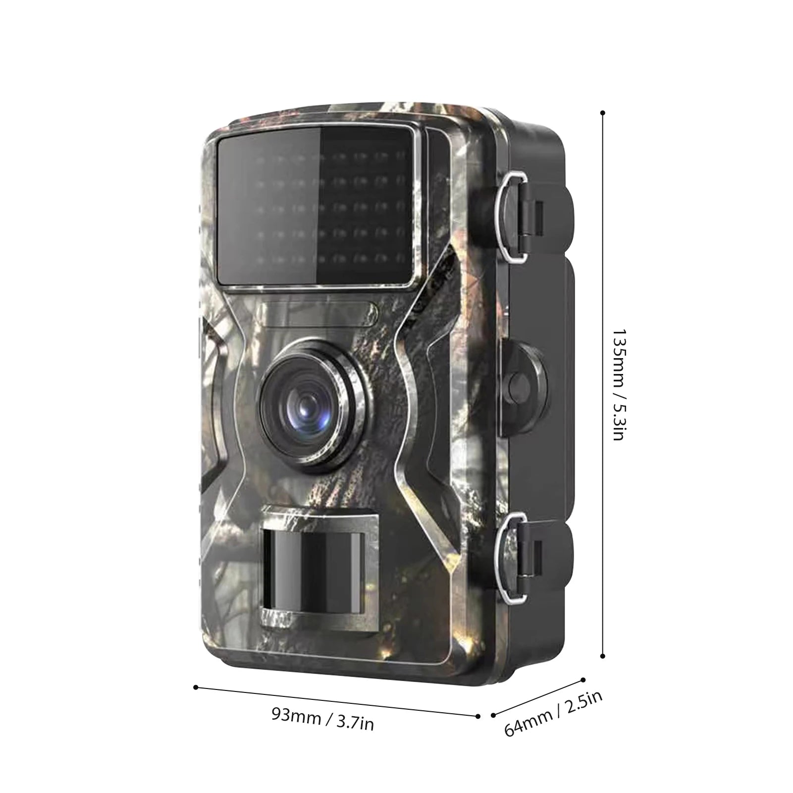 1080P, 2.0in LCD, 16MP Hunting Trail Camera