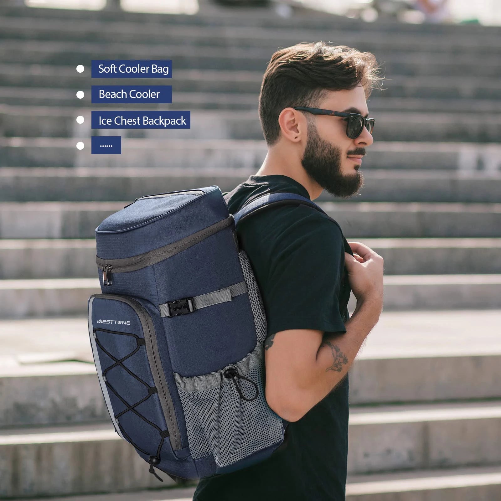 35 Can Backpack Leakproof Insulated Soft Cooler