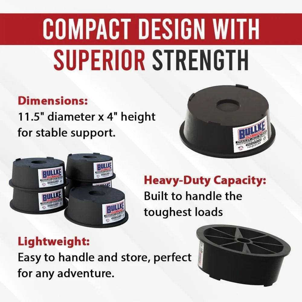 Original USA Made Strongest Trailer Jack Blocks