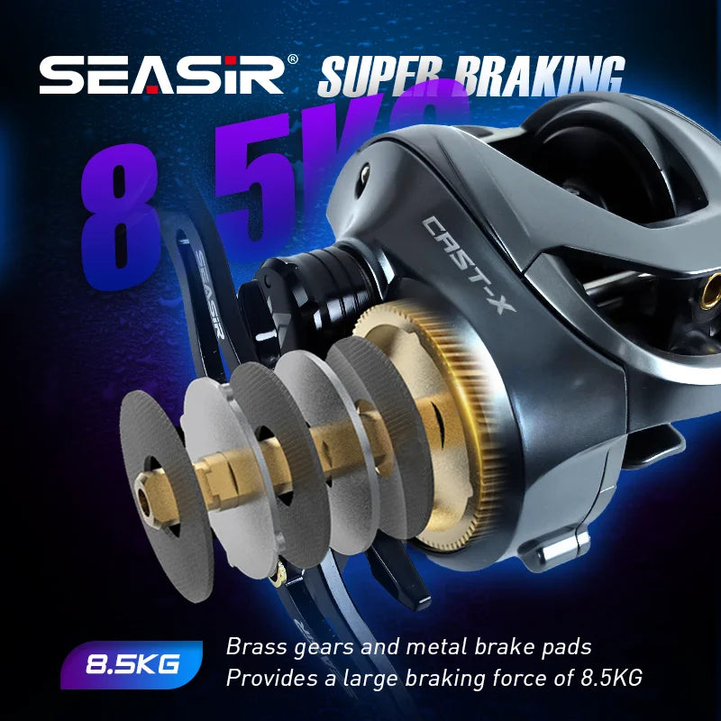 Baitcasting Reel 7.3:1 HS Gear Ratio