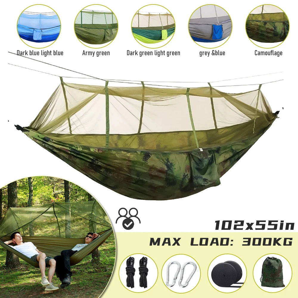 Mosquito Net Hammock Quick-opening
