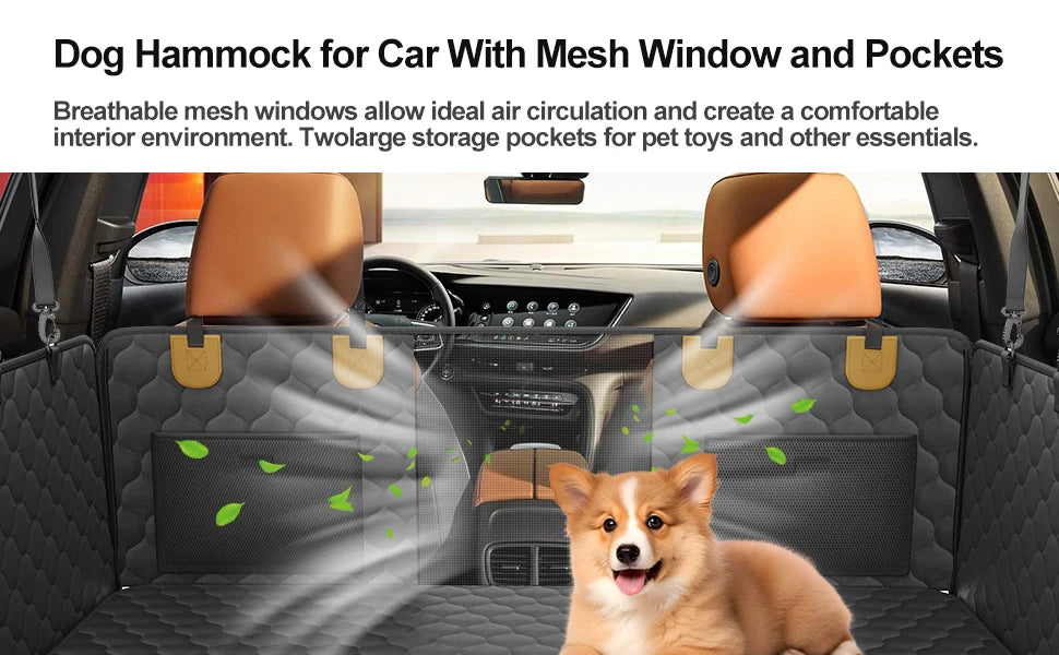 Waterproof Foldable Dog Car Seat cover