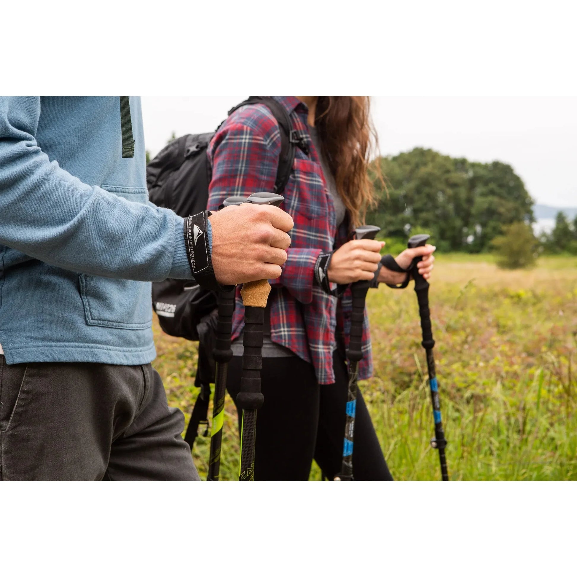 Carbon Fiber Quick Lock EVA Grip Trekking Poles