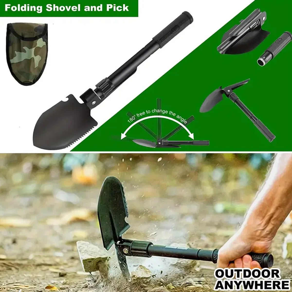 Camping Survival Tool Set and First Aid Kit