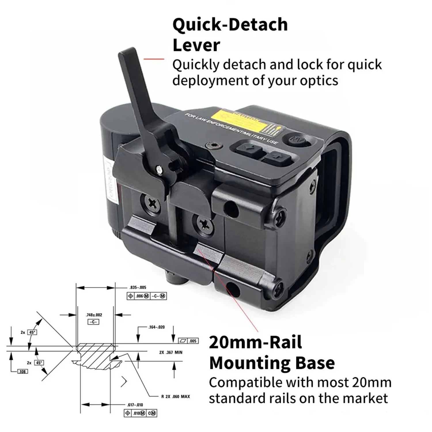 558+G33 Holographic Reflex Sight Red Dot