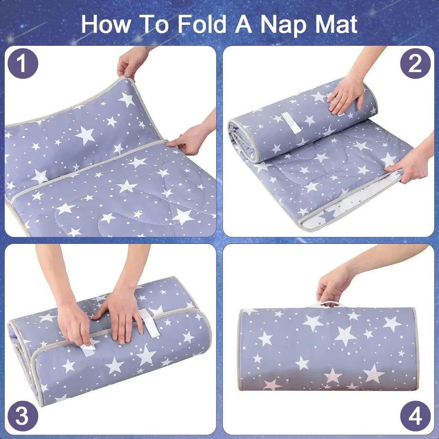 Toddler Star covered Nap Mat