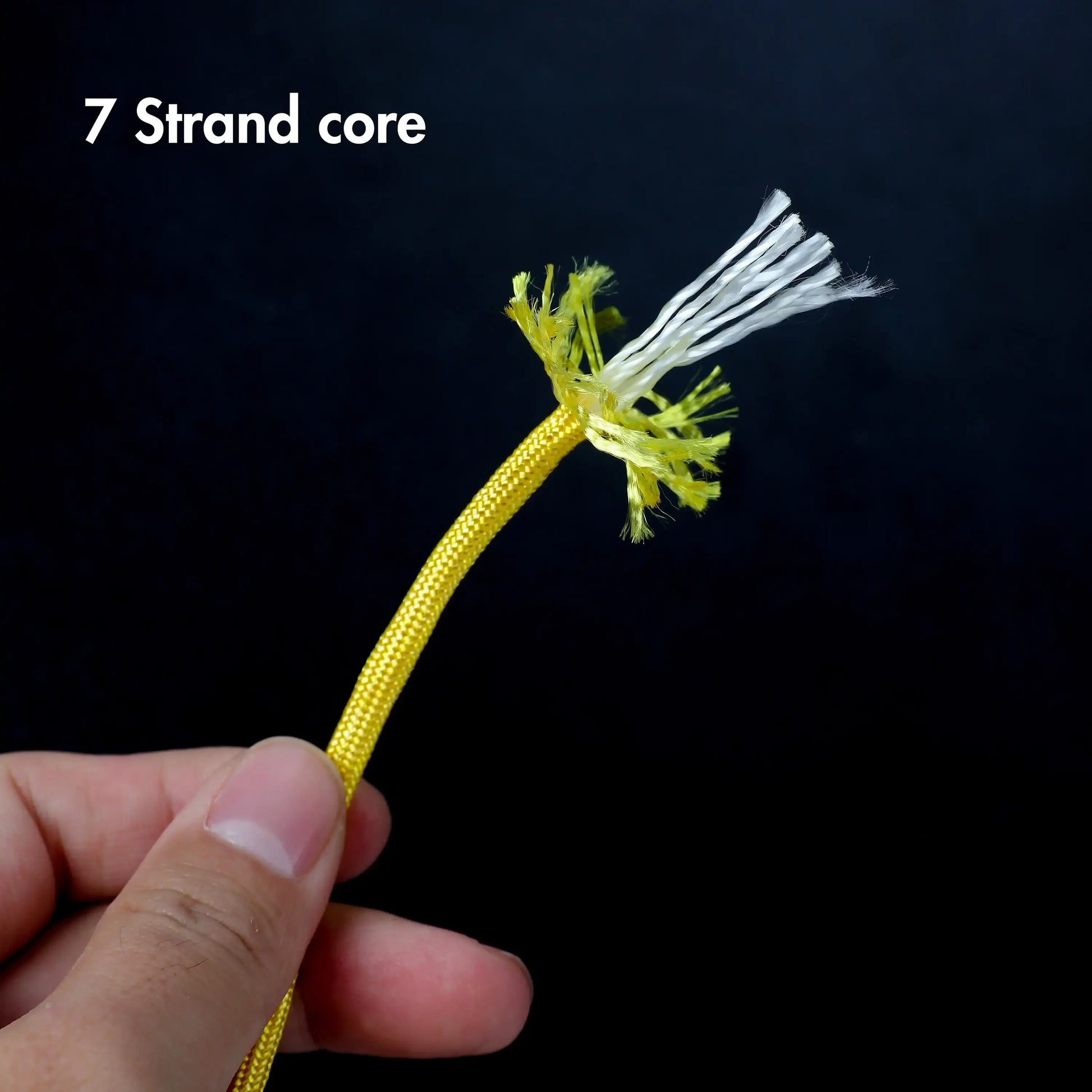 100 Feet 550lbs Paracord, Yellow