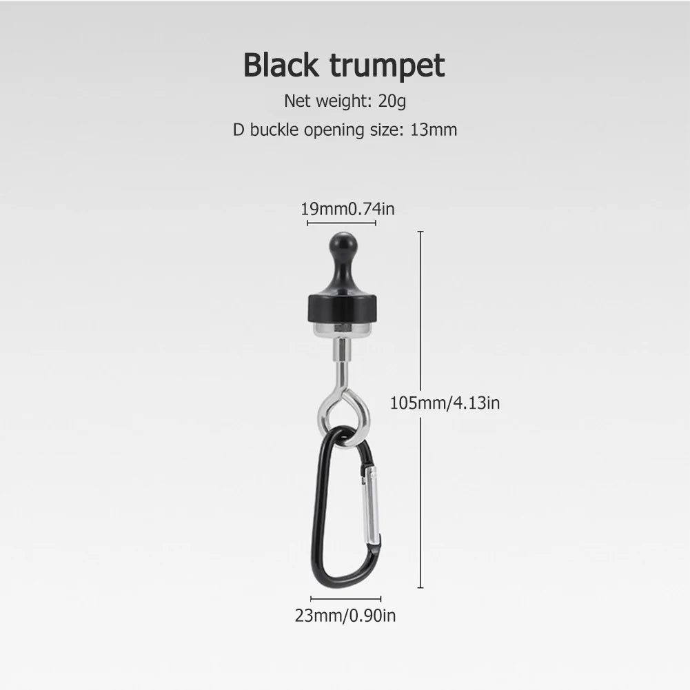 Magnetic Lanyard Hooks for Hiking, Camping, Climbing, and Picnicking