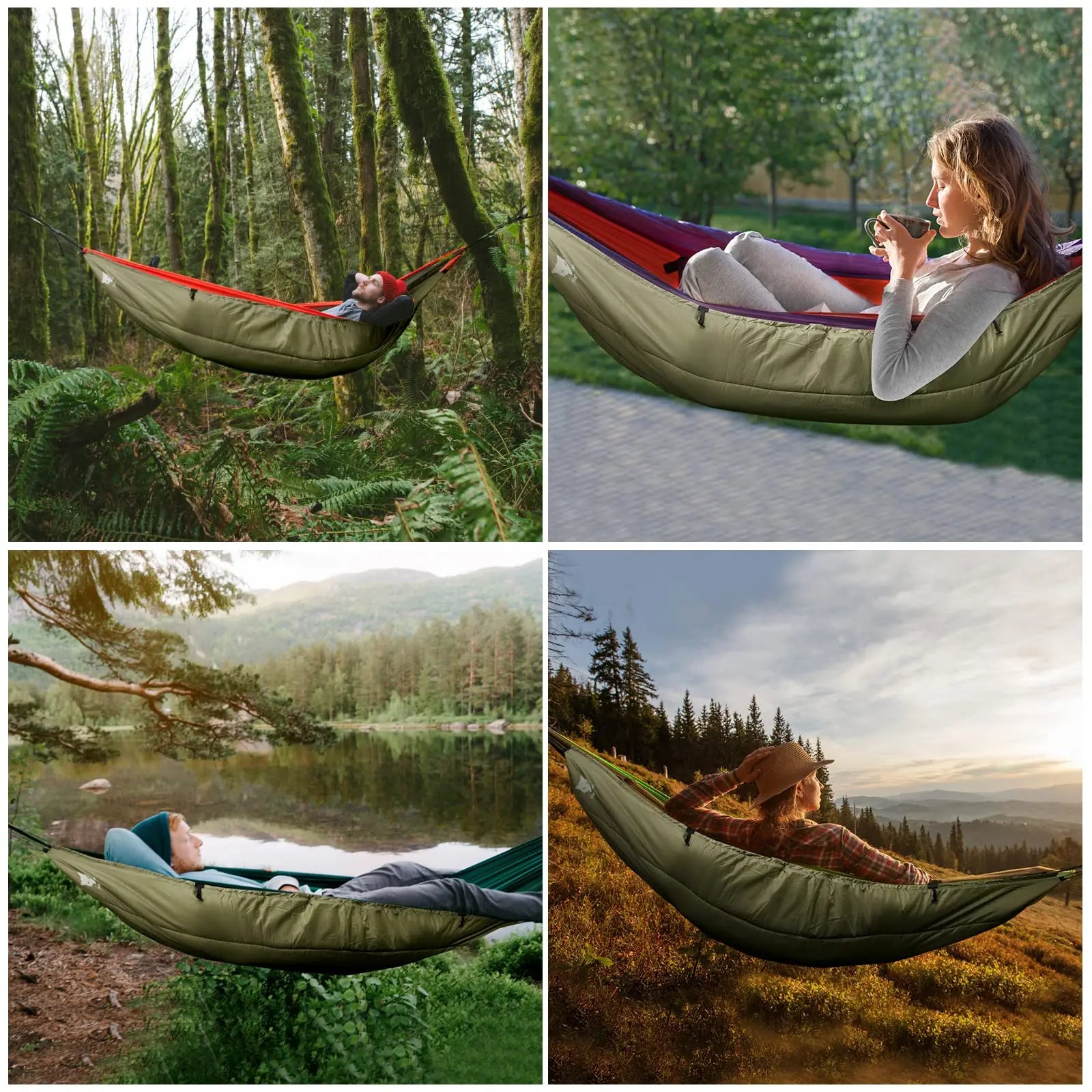 Blanket for your hammock with carry bag