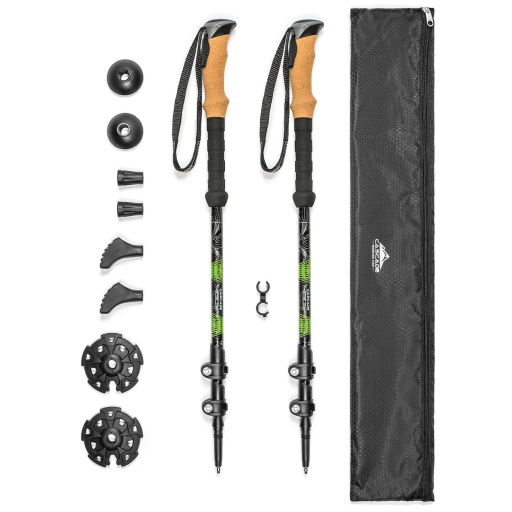 Aircraft-Grade Aluminum Quick Lock Trekking Poles