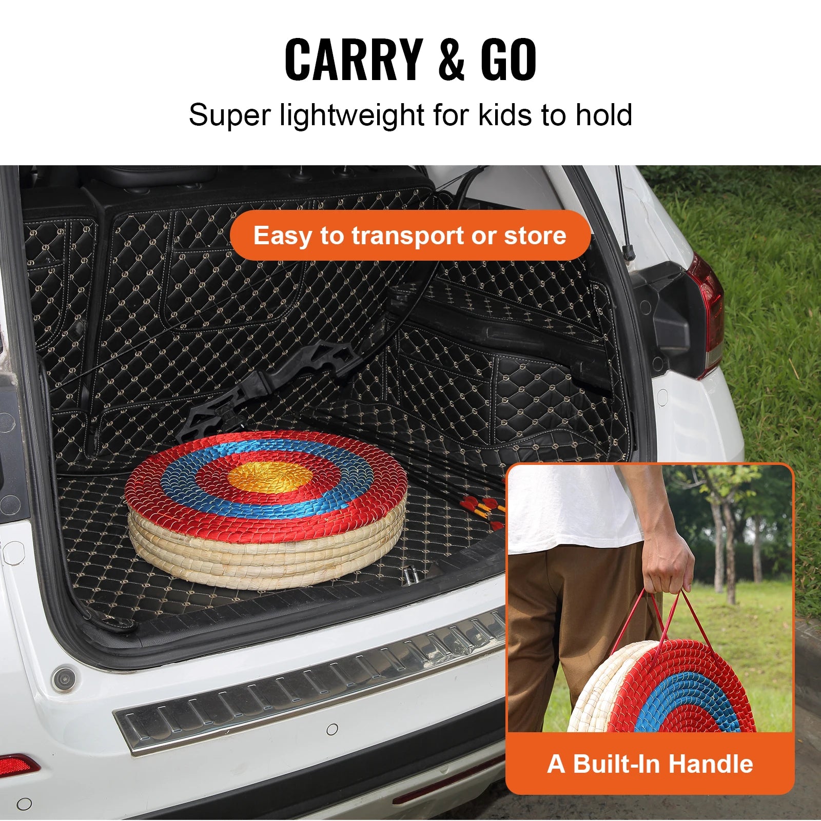 20in Traditional Solid Straw Round Archery Target