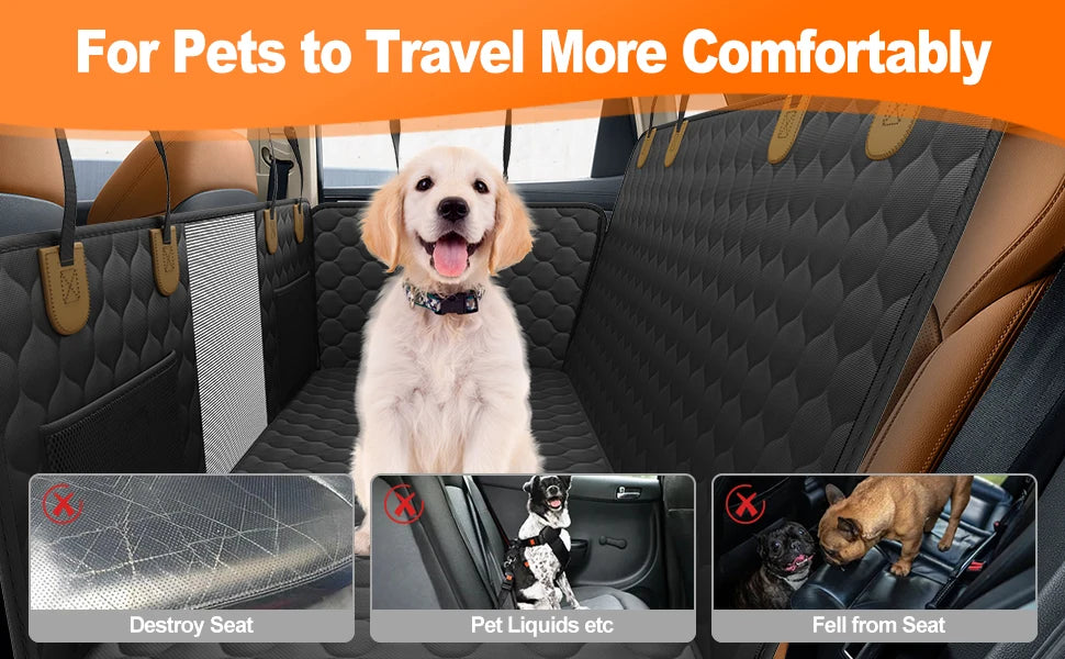 Waterproof Foldable Dog Car Seat cover