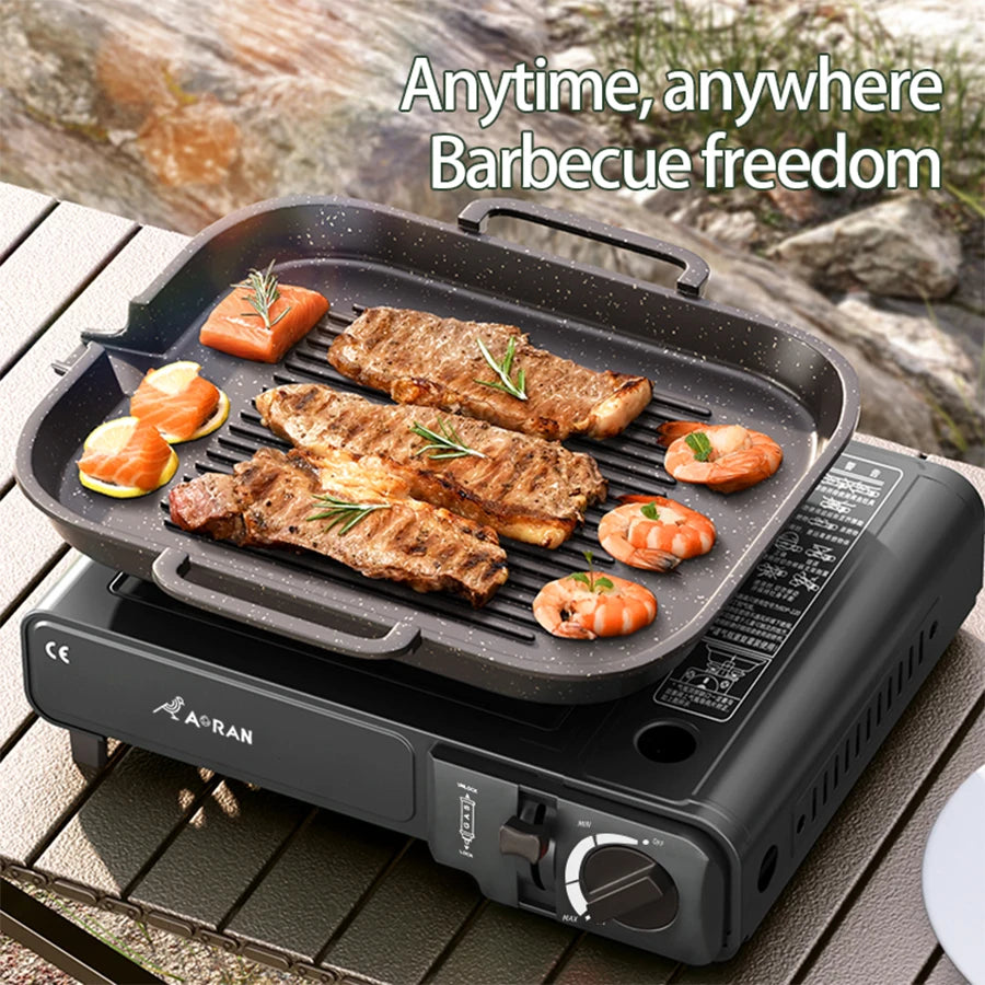 Outdoor Portable Gas Card Stove